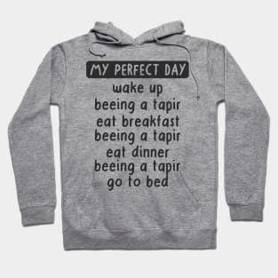 Tapir Day Save the Tapir Lover Gift Hoodie